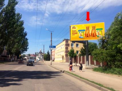 Billboard A in Kropyvnytskyi (Kirovograd), 3x6  Malanuka st., 5 /Nezaleznosti pl., bila svejnoi fabriki "Zoranka", supermarketu "ATB" Photo 1
