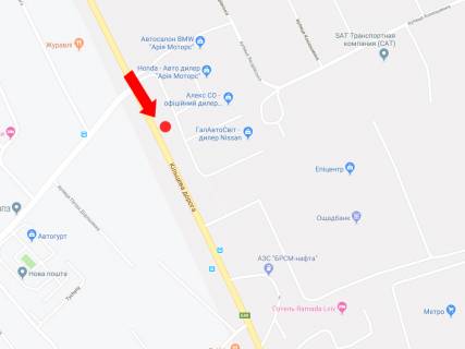 Billboard  in Lviv, 3x6  Kil'ceva doroga, s. Zimna Voda, bila supermarketiv "Epicentr", "METRO", v centr scheme