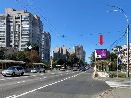 Video Billboard A in Kyiv, 2.3x3.14  Лобановського пр. (колиш. Червонозоряний пр.), 37 - вул. Олексіївська, в бік Севастопольської пл. - 583471 Photo 1