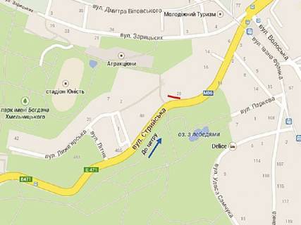 Scrolller, Scroll B in Lviv, 2.3x3.14  Strijs'ka st., 34-36 - 439413 scheme
