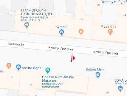 Citylight B in Odessa, 3x1.5  Grec'ka st., 31, "Kokon" scheme