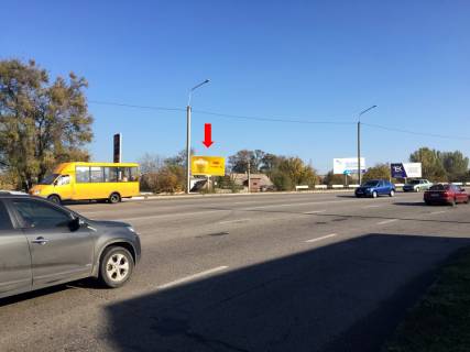 Billboard B in Zaporizhzhya, 3x6  Ukrains'ka st., 58, bila AZS "Lukojl", v bik Motorobudivnikiv av. (kol. 8 Berezna st.) Photo 1