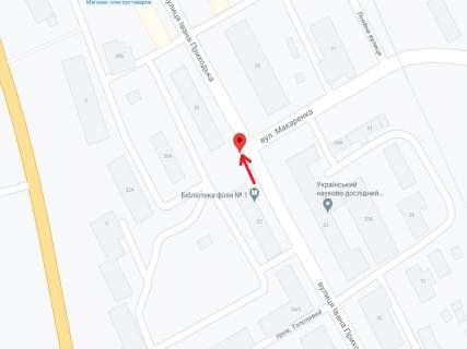 Billboard B in Kremenchuk Prihod'ko st., 30/1 scheme