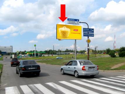Billboard A in Zaporizhzhya, 3x6  Uvilejnij av., 30, navproti, v bik Kozaka Baburi st. (kol. Zukova st.) Photo 1