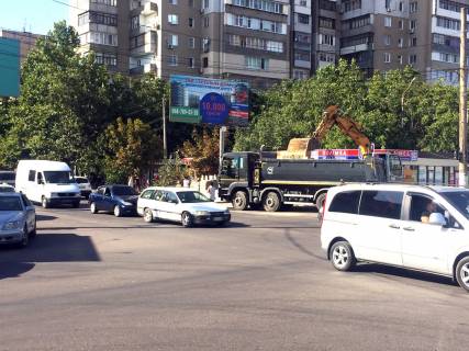 Billboard  in Odessa, 3x6  Bocarova st. - Palia st. (kolis. Dnipropetrovs'ka doroga), 120, v centr Photo 1