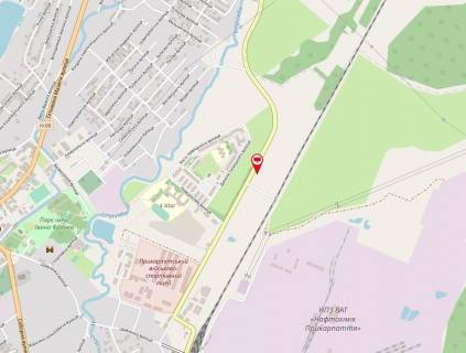 Billboard A in Nadvirna, 3х6  Evropejs'ka, ob'izna,bila zavodu NPZ (niznij) st.A scheme