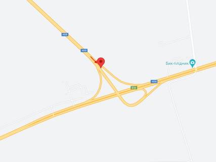 Billboard B in Dnipro trasi, 6х3  N-08, km 393+922 (livoruc), Ruh do Dnipra, pered povorot na Krivoriz'ke sose z m. Kam'ans'ke scheme