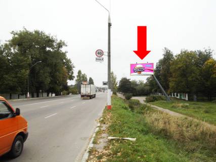 Billboard A in Zhytomyr, 3x6  Kiivs'ke sose, 1, bila skoli, v''izd v misto Photo 1