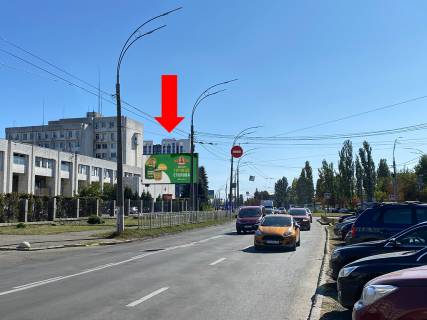 Billboard B in Kyiv, 3x6  Narodnogo Opolcenna st. 9 - st. Vinnic'ka, v storonu aeroportu "Kiiv" Photo 1