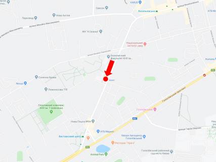 Prismatron, Prism  in Kyiv, 3x6  Vasil'kivs'ka st. 90-A, v storonu st.m. "Vistavkovij centr" - 446227 scheme