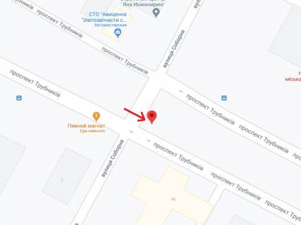 Billboard A in Nikopol, 4х3  st. Soborna (navproti kafe Laguna) scheme