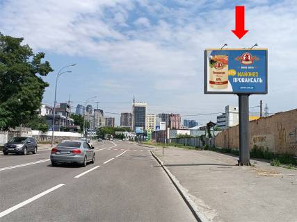 Billboard A in Kyiv, 2.3x3.14  Brozka st. (kolis. Kirovograds'ka st.), 100m. do st. Izums'ka, v storonu st. Grincenka Photo 1