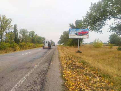 Billboard A in Myronivka, 3x6  v'izd u misto z boku Kagarlika Photo 1