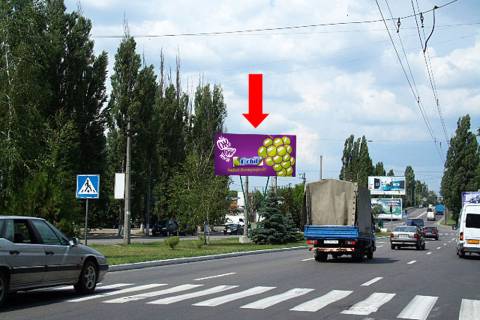 Billboard  in Kremenchuk, 3x6  Svobodi av. (kol. 60-ricca Zovtna st.) 83/1 /  Moskovs'ka st., rozdil'nik, z centru Photo 1