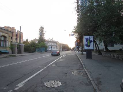 Cityscroll A in Kyiv, 1.8x1.2  Bul'varno-Kudravs'ka st. (kolis. Vorovs'kogo), 20 - prov. Cehovs'kij, v storonu L'vivs'koi pl. Photo 1