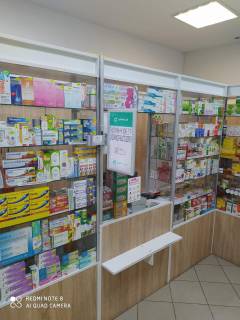 Billboard A in Pershotravensk Sahtars'koi Slavi st., 22, apteka "Med Servis", NoDp058, prajs za rolik 10 sek 1 vihid/5 hvilin, z 8:00-22:00. Rozrahunok dla insih parametriv translacii utocnujte u menedzera. Photo 1