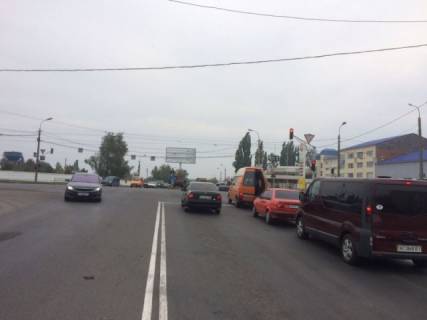 Billboard A in Lutsk Dubnivs'ka st. - Glusec' st., rozdil'nik, z centru Photo 1