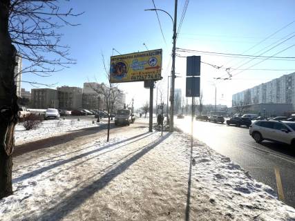 Billboard B in Kyiv, 3x6  Ivasuka av., 22, v bik Geroiv polku "Azov" st. Photo 1