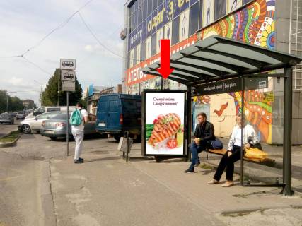 Citylight A in Lviv, 1.8x1.2  Strijs'ka st., 45 / Volodimira Velikogo st., v centr Photo 1