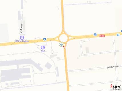 Billboard B in Lutsk, 3х6  Rivnens'ka-Okruzna_mitnij post "Luc'k"_Epicentr_v centr scheme