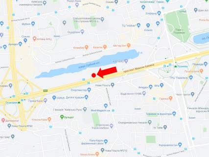 Prismatron, Prism  in Kyiv, 3x6  Bazana av., 1-L, 700 m. Do st.m. "Osokorki", v storonu Pivdennogo mostu - 446120 scheme