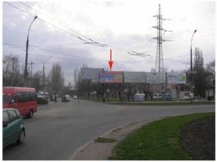 Billboard A in Mykolaiv Bogoavlens'kij av. (kolis. Zovtnevij av.) - Prikordonna st. (kolis. Cigrina st.) Photo 1