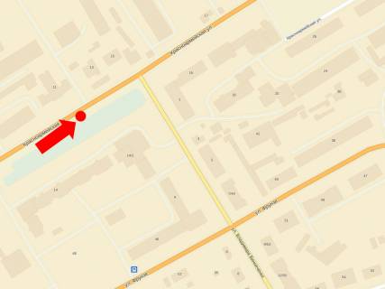 Billboard  in Vinnytsia, 3x6  Strilec'ka st. (kol. Cervonoarmijs'ka st.), 14A, z centru scheme