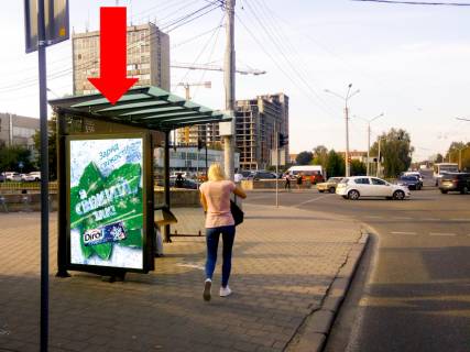 Citylight  in Lviv, 1.8x1.2  Strijs'ka st., 104 / st. Velikogo V., (zupinka "Avtobusnij zavod"), v centr Photo 1
