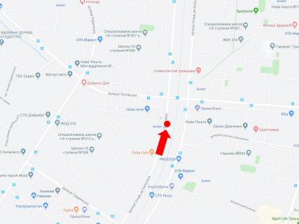 Prismatron, Prism  in Kyiv, 3x6  Bal'zaka st., 65, v bik Leskova st. - 444809 scheme
