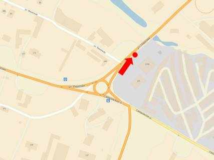 Billboard A in Vinnytsia, 3x6  Pirogova st., 133, bila avtorinku "Saturn", v centr scheme