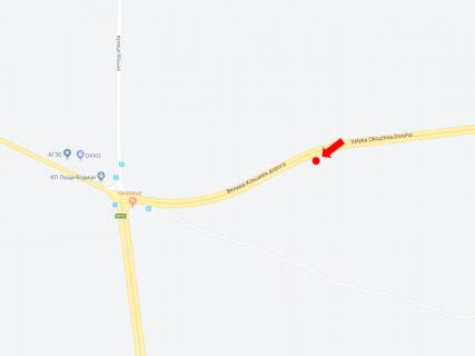 Billboard B in Kyiv, 3x6  Velika Kil'ceva doroga, 700 m. do Pusi Vodici, st. Mis'ka scheme