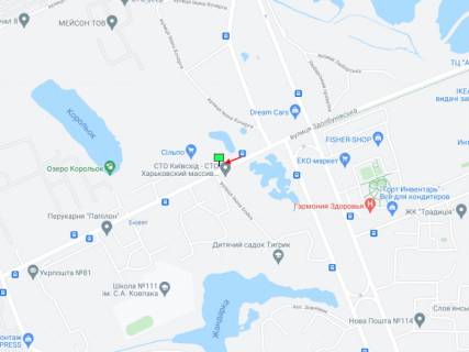 Prismatron, Prism A in Kyiv Zdolbunivs'ka st., 4, zaizd do magazinu "Sil'po", v storonu Dniprovs'ka naberezna - 374573 scheme