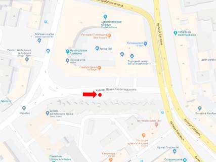 Citylight A in Kyiv, 1.8x1.2  V. Vasil'kivs'ka st. (kolis. Cervonoarmijs'ka st.), 9/2, v storonu st. Basejna, navproti "Arena siti" scheme