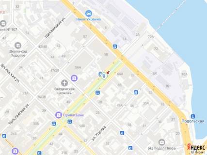 Cityscroll A in Kyiv, 1.8x1.2  Niznij Val st., 63, BC "Domino", "Astarta" scheme