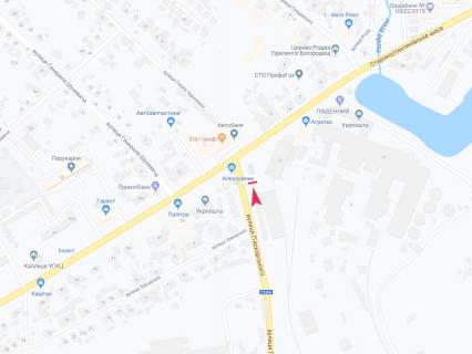Billboard  in Shepetivka, 3x6  P'askors'kogo st., v'izd u misto scheme