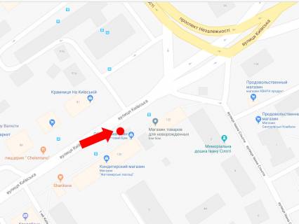 Citylight A in Zhytomyr, 1.8x1.2  Kiivs'ka st., 120, zupinka "Avtovokzal", navproti Avtovokzalu, z centru scheme