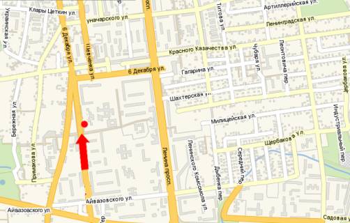 Billboard A in Oleksandria, 3x6  6-go Grudna st., 135, bila supermarketu "ATB" scheme