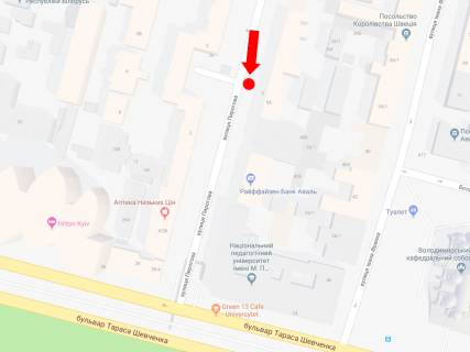 Citylight  in Kyiv, 1.8x1.2  Pirogova st., 5a, bila banku "Aval'" v storonu st.m. "Universitet", bst. Sevcenko scheme