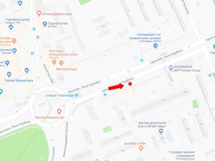 Prismatron, Prism  in Kyiv, 3x6  Kurbasa av., 5, v storonu centru - 445334 scheme