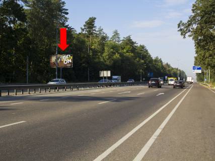 Billboard B in Kyiv, 3x6  Berestejs'kij av. - st. Zv'azkivciv, povorot na ZK "Cajka", z centru Photo 1