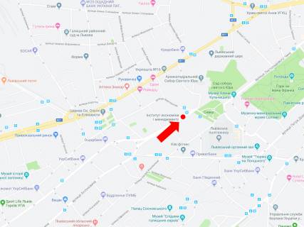 Cityscroll A in Lviv, 1.8x1.2  Mitropolita Andrea st., 6, rozdil'nik, rajon Politehu, v storonu Svatogo Ura pl. scheme
