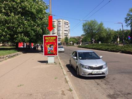 Citylight  in Cherkasy, 1.8x1.2  Sevcenka bst. / Dobrovol's'kogo st., navproti 700-ricca Cerkas pl., supermarketu "Sil'po", v centr Photo 1