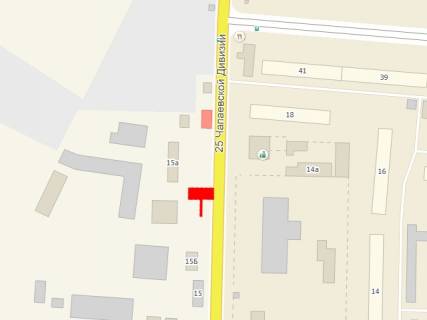 Billboard  in Odessa, 3x6  Inglezi st. (kolis. 25-Capaevs'koi divizii st.), 13/2, z centru scheme