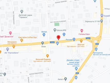 Video Billboard A in Starokostyantiniv Ostroz'kogo st., 9/1, apteka "Koneks", prajs za rolik 10 sek 1 vihid/5 hvilin, na dvostoronn'omu ekrani, vid 144 vihodiv na den'. Rozrahunok dla insih parametriv translacii utocnujte u menedzera. - 301518 scheme