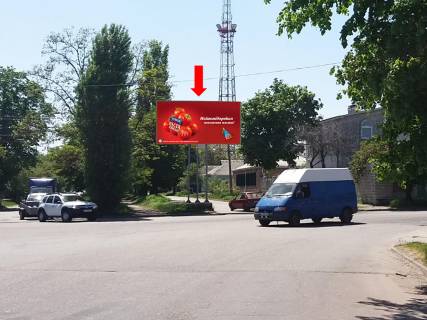 Billboard  in Kropyvnytskyi (Kirovograd), 3x6  Anovs'kogo st. / Cadova st. Photo 1