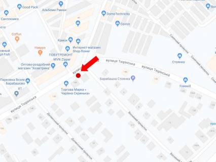 Billboard  in Kharkiv, 3x6  Turinskaa st., 148, rinok "Barabasovo", v centr scheme