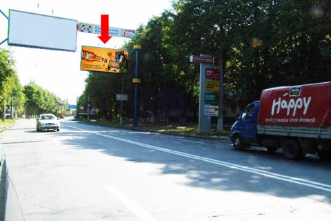 Billboard A in Kremenchuk, 3x6  Pugacova st., 33/27 / Gvardijs'ka st., bila zavoda "KRAZ" Photo 1