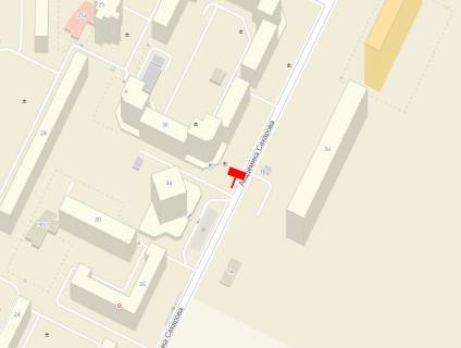 Billboard  in Odessa, 3x6  Saharova st., 36, z centru scheme