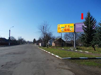 Billboard A in Kalush, 3x6  Ivano-Frankivs'ka st., kil'ce, v''izd v misto z boku m. Ivano-Frankivs'k, prava Photo 1