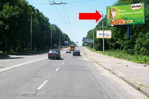 Billboard  in Khmelnitsky, 3x6  L'vivs'ke sose, 55, v''izd v bik m. L'vova Photo 1